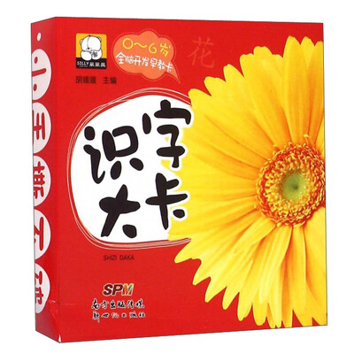 

0~6岁全脑开发早教卡：识字大卡