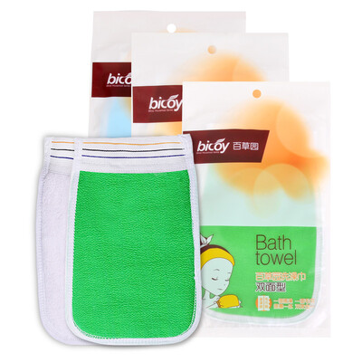 

Jingdong supermarket] Baicao Park double-sided multi-purpose bath towel 3 loaded color random