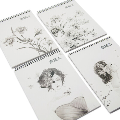 

Guangbo GuangBo 4 installed 40 sheets of sketch of the sketch of the book professional art paper pattern random GBX0810