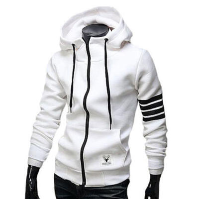 

Men Long Sleeve Loose Hooded Sweatshirt Pullover Jacket Coats Sweat Hoodies ZM