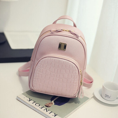 

New Women Girl Backpack Travel PU Leather Handbag Rucksack Shoulder School Bag