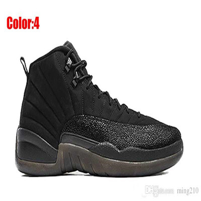 

High Quality 12 12s mens basketball shoes sneakers OVO White Gym Red Dark Grey women Basketball Shoes Taxi Blue Suede Flu Game CNY
