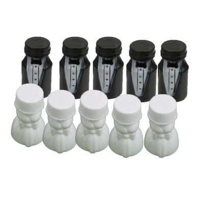 

UpperX Funny Wedding Party Bride Groom Bubbles Blowing bottles Toys