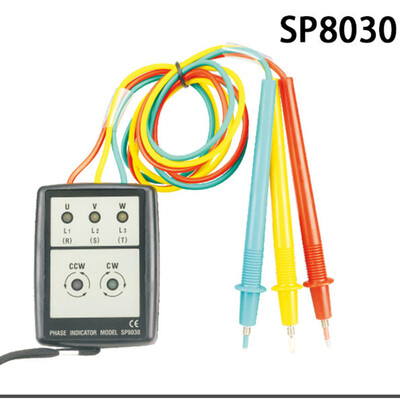 

Смарт-цифровой фазы вращения со светодиодным индикатором тестер метров SP8030