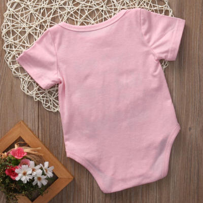 

AU Cotton Newborn Toddler Baby Girl Boy Romper Bodysuit Jumpsuit Clothes Outfits