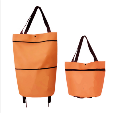 

Folding Shopping Bags Trolley Grocery Shopper Lightweight Foldable on wheels