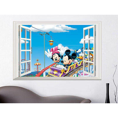 

DIY Mickey Mouse Baby Wall Sticker Vinyl Art Decal Kids Nursery Removable Decor