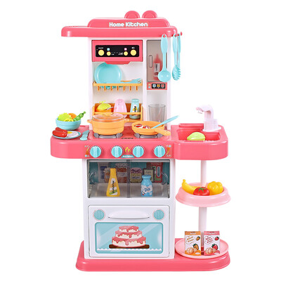 

Beiens childrens toys boys&girls toys role-playing parent-child interaction playhouse kitchen toys can be real water B134 pink