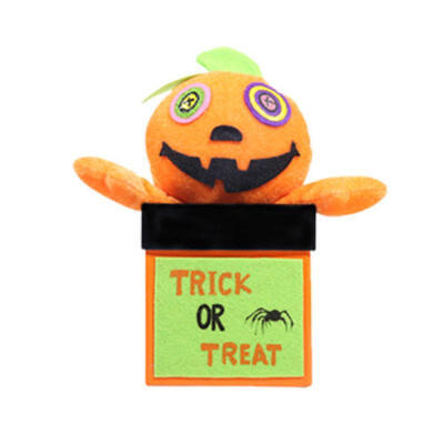 

Paper Candy Box With Handle Snacks Gifts bag ForHalloween Party Doll Cookie Jar