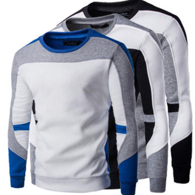 

Mens Long Sleeve Polo Shirt T-shirt Fashion Work Wear Top Fit size  L XL XXL