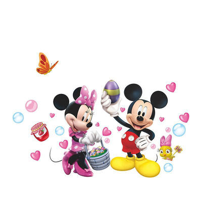 

Mickey Minnie Mouse Wall Sticker Decal Kids Nursery Room Decor Vinyl Mural Large