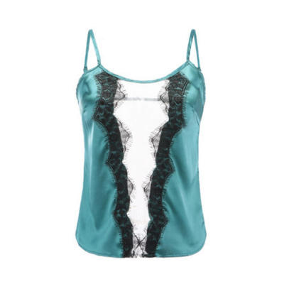 

Women Summer Casual Low-cut Tank Tops Vest Blouse Sleeveless Crop Top Shirt Hot