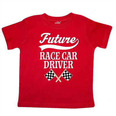 

Future Race Car Driver Racing Toddler T-Shirt