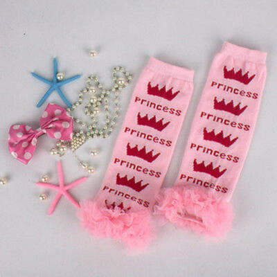 

Cute Lovely Baby Toddler Girls Lace Cotton Ruffles Arm Leg Warmers Socks