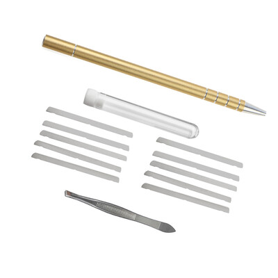 

European Professional Hair Stylist Magic Engraving Brush Refined Steel Pen