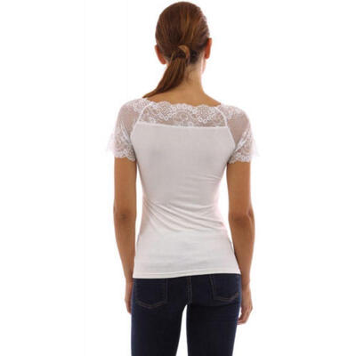 

Womens Loose Casual Top Shirts Short Sleeve Blouse Ladies Tops T-Shirt Blouse