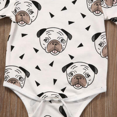 

Newborn Infant Kids Baby Boy Girl Cotton Romper Bodysuit Clothes Outfit Jumpsuit