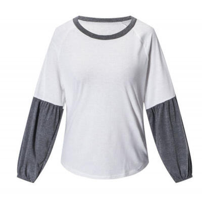 

Fashion Women Ladies Chiffon T Shirt Lantern Long Sleeve Blouse Casual Tops HOT
