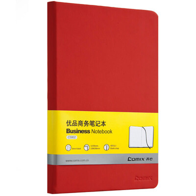 

COMIX A5 122 Zhang Youpin business notebook notepad diary red office stationery C5902