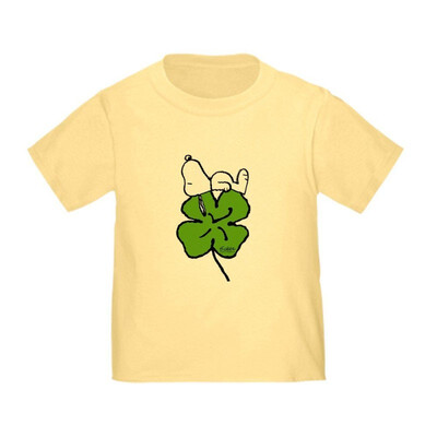 

CafePress - Snoopy&Clover - Cute Toddler T-Shirt 100 Cotton