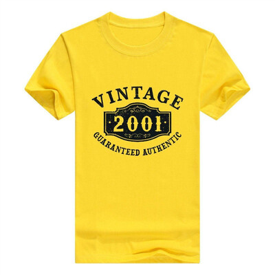 

17 Years Old 2001 Authentic 17th B-Day Birthday Gift Mens T-Shirt
