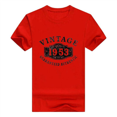 

65 Years Old 1953 Authentic 65th B-Day Birthday Gift T-Shirt