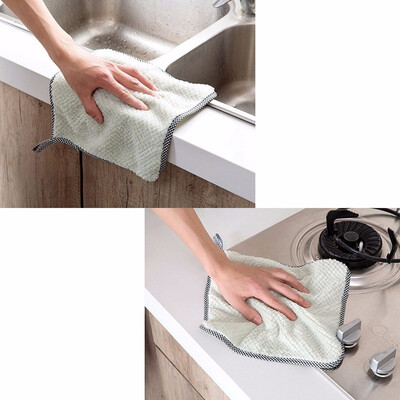 

Outdoor 8pcs Odor-Free Dishcloths The Perfect Scrubber Dish Cloth Sponge&Scouring Pad