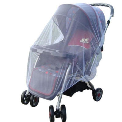 

US Stock Mosquito Insect Net Netting For Baby Stroller Pushchair Buggy Safe Mesh