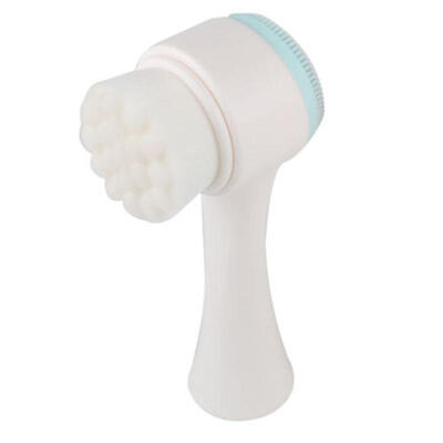 

2in1 Face Cleaning Exfoliating Brush Deep Pore Facial Cleansing SUPERFINE FIBER