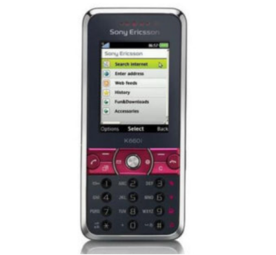 

Original Sony Ericsson K660i Mobile Phone Full Set