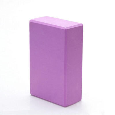 

UK Stock Yoga Block Pilates Foaming Brick Stretch Health Fitness Exercise 23cm