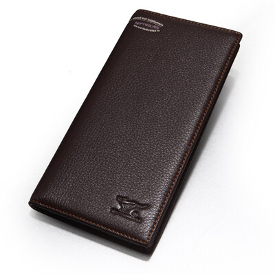 

Семь волков (SEPTWOLVES) длинный отрезок мужского бумажника мужчины первый слой кожи с тиснением мульти-карта немного долго бумажник Wallet бизнес 3A10384 Браун