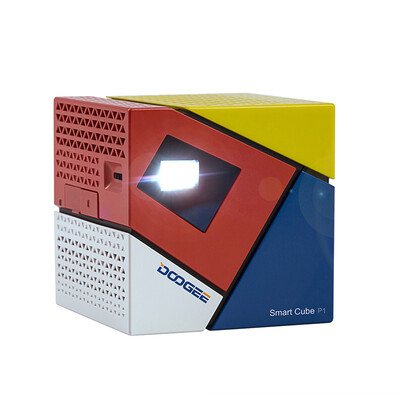 

DOOGEE Cube P1 Smart Mini LED Projector Built-in Speaker Private Theater Power Bank