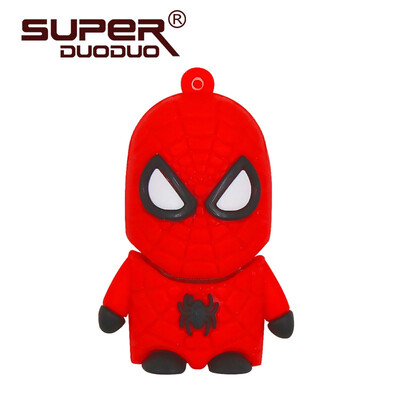 

Superhero SupermanBatmanCaptain AmericaSpiderman pendrive 4GB 8GB 16GB cheap Usb flash drive 32GB 64GB cartoon pen drive