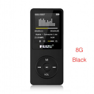 

100 original English version Ultrathin MP3 Player with 8GB storage&18 Inch Screen can play 80h Original RUIZU X02