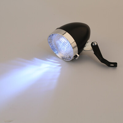 

Retro Bicycle Bike 3 LED Front Light Headlight Vintage Flashlight Lamp New