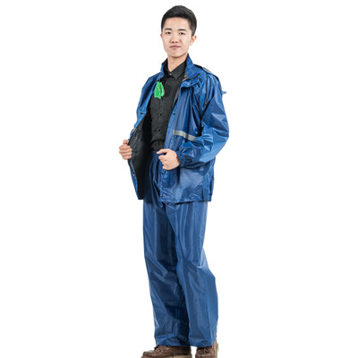 

Готов для Соединенных Штатов электрический автомобиль плащ один отражающий разделить костюм ветер и дождь открытый досуг мотоцикл взрослые мужчины и женщины верхом плащи брюки костюм синий L код