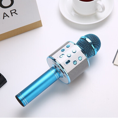 

Wireless Bluetooth Microphones Mic 3-in-1 Handheld karaoke Thanksgiving Gift Home Party Birthday Speaker Machine