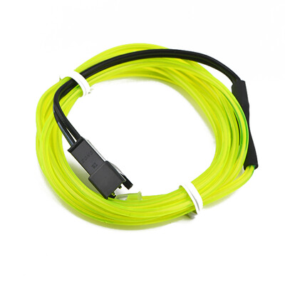 

1M Colorful Flexible EL Wire Tube Rope Neon Light Glow Car Party Decor