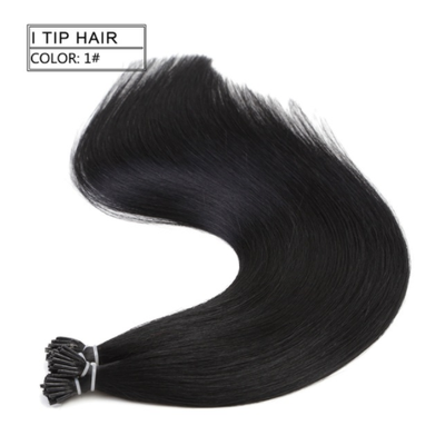 

Amazing Star Straight Brazilian Human Hair Fusion Hair I Tip in Hair Extensions Human Hair Weave 18" Soft&Bouncy