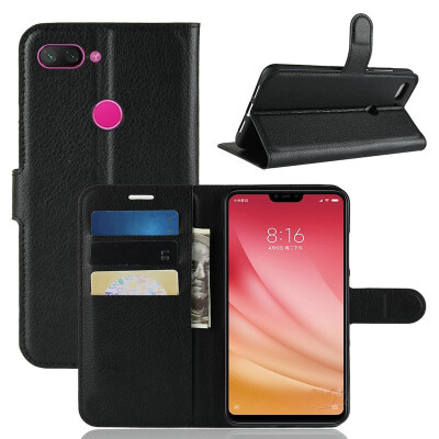 

for Xiaomi Mi 8 Lite Mi8 Lite WIERSS Wallet Phone Case for Xiaomi Mi 8 Mi8 Flip Leather Cover Case Etui Fundas Capa Coque