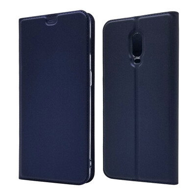 

Original OnePlus 6 Flip Cover Case PU Leather Five Flip Cover Smart Sleep Wake Cover Protective Shield For Oneplus6