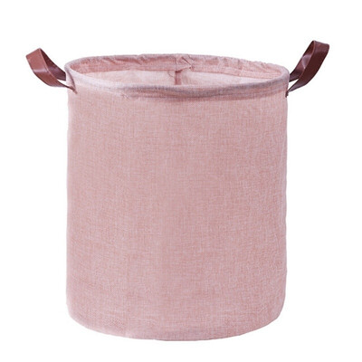 

Laundry Basket Home Washing Sorter Hamper Cotton Linen Toys Storage Bag Foldable