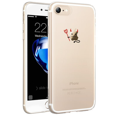 

(ESR) iPhone7 оболочка телефона Apple 7 телефон оболочки / мобильный телефон устанавливает силиконовые прозрачные анти-капли мягкие раковины, какая серия маленьких демонов