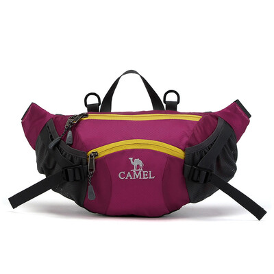 

Camel CAMEL outdoor pockets multi-functional pockets men&women leisure outdoor shoulder bag 5L 3SC3004 rose