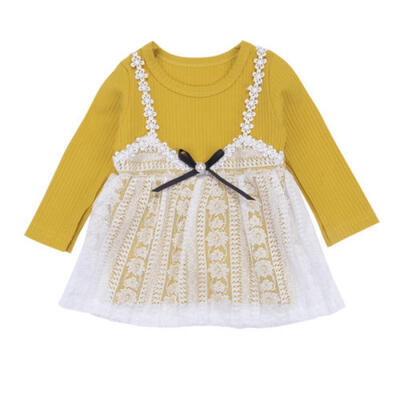 

Newborn Kids Baby Girls Clothes Lace Dress Princess Wedding Party Tulle Dresses