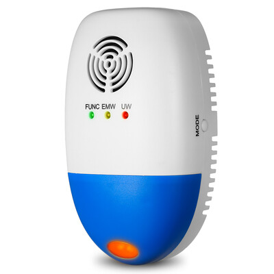 

Electromagnetic Ultrasonic Plug-in Mouse Insect Control Repeller Electric Pest Bug Cockroach Repeller with Night Light AC110-250V-