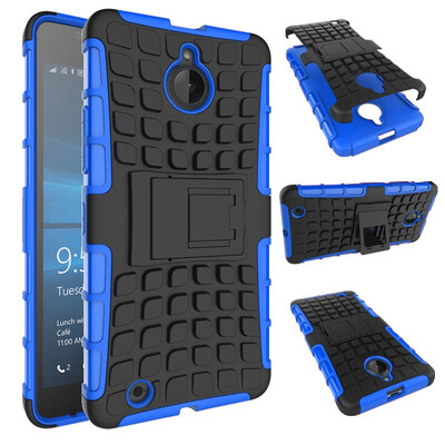 

Fivice Nokia Lumia 850 Case TPU anti-fall tire pattern back clip bracket phone case