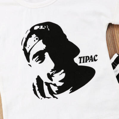 

Casual Toddler Baby Kids Tops T Shirt Striped Pants 2Pcs Outfits Set Clothes