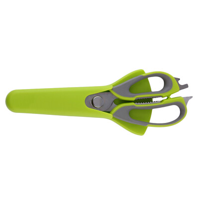 

Мультифункций кухонные из нержавеющей стали Ножницы Ножницы с магнитным держателем